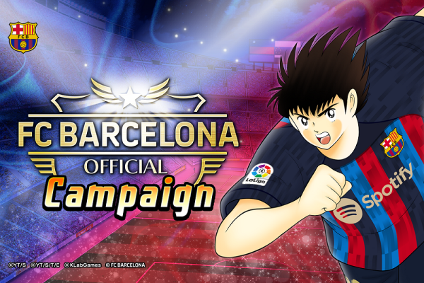 “Captain Tsubasa: Dream Team” Debuts New Players Wearing the FC BARCELONA Official Uniform