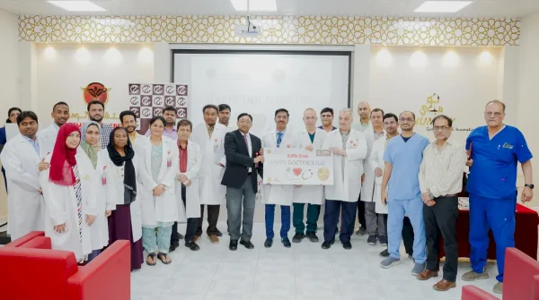 Thumbay Hospital Fujairah marked Doctors' Day 2025 with heartfelt celebrations honoring the unwavering dedication, compassion