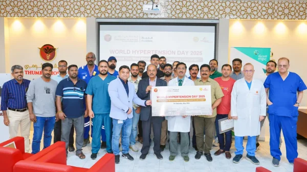 Thumbay Hospital Fujairah Marks World Hypertension Day Thumbay Hospital Fujairah Marks World Hypertension Day